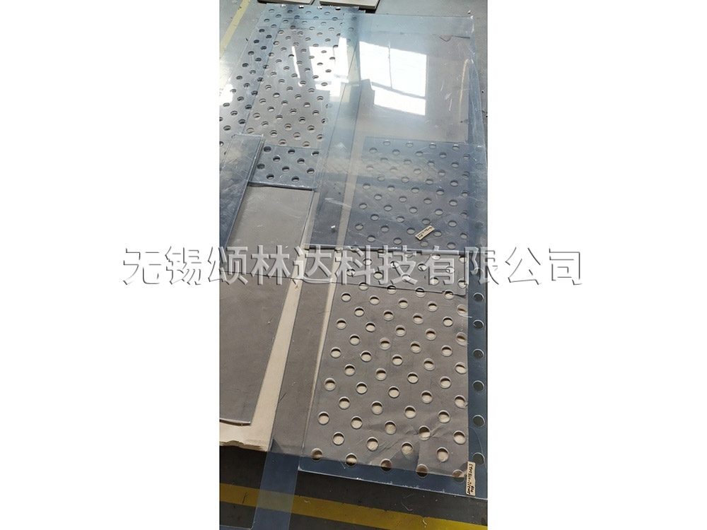 透明PVC网孔板加工